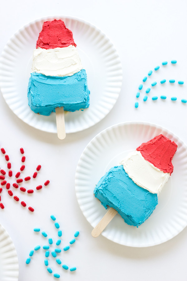 Summer Ice Pop Cakes