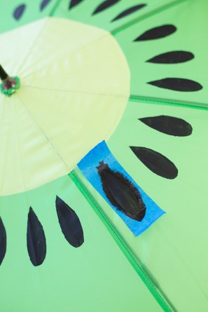 DIY Fruit Slice Umbrellas