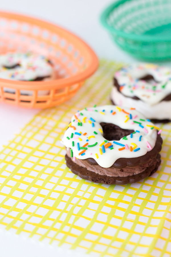 Ice Cream Sandwich Donuts