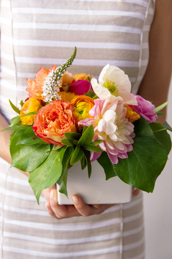 Orange and Coral Florals