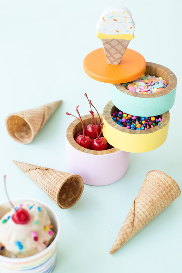 DIY Ice Cream Caddy