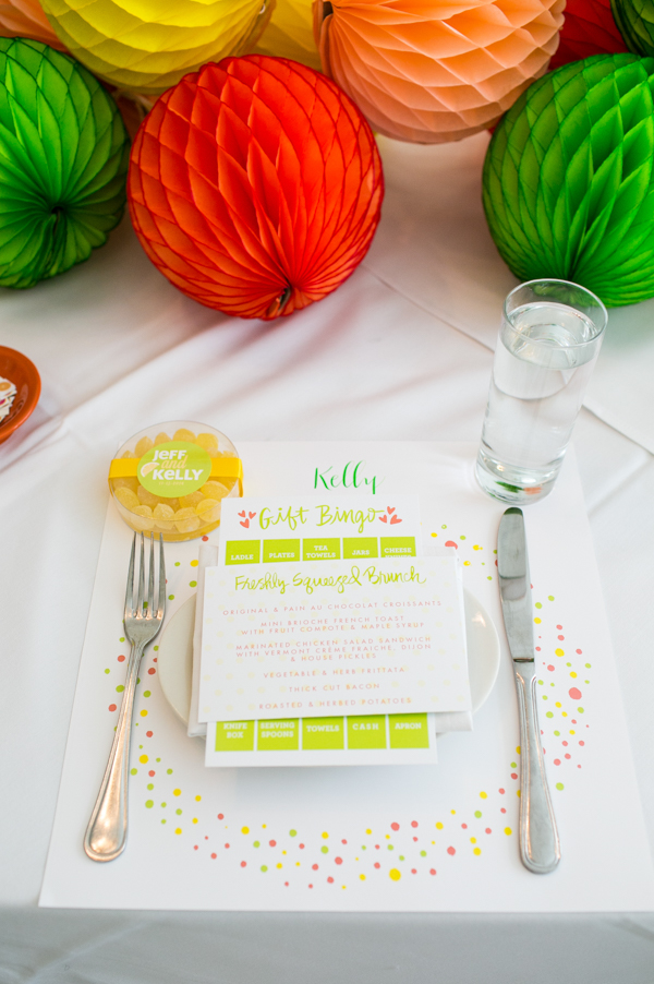 Citrus Bridal Shower