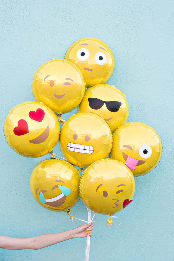 Balloon and Emoji