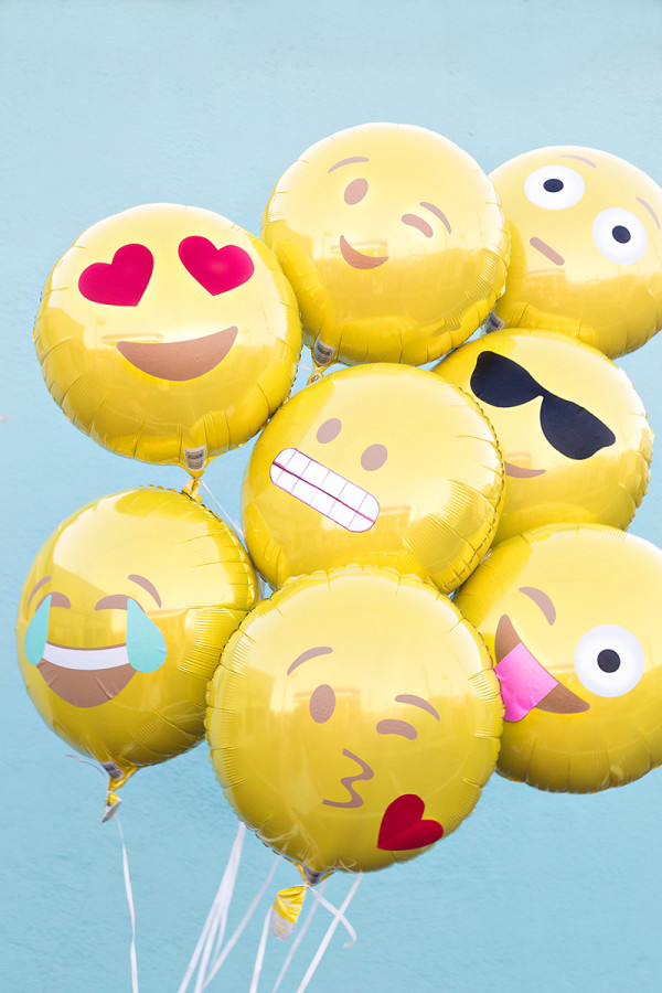 Balloon and Emoji