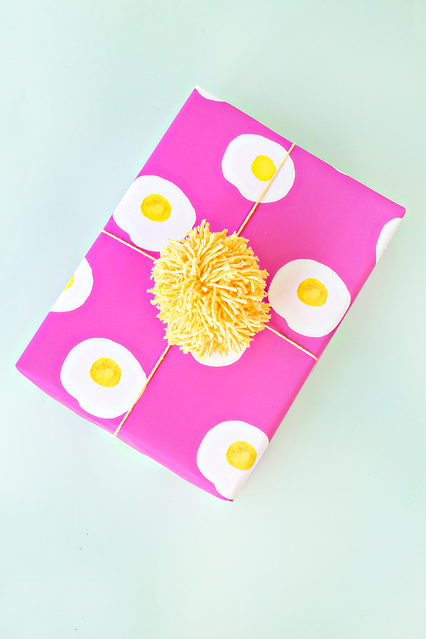 Sunny Side Up! Wrapping Paper - Free Printable 