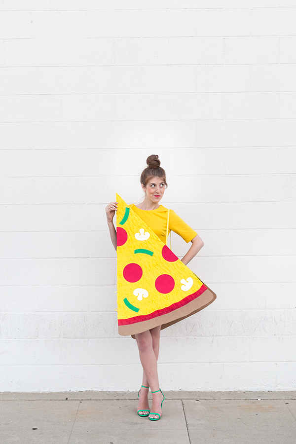 DIY Pizza Slice Costume