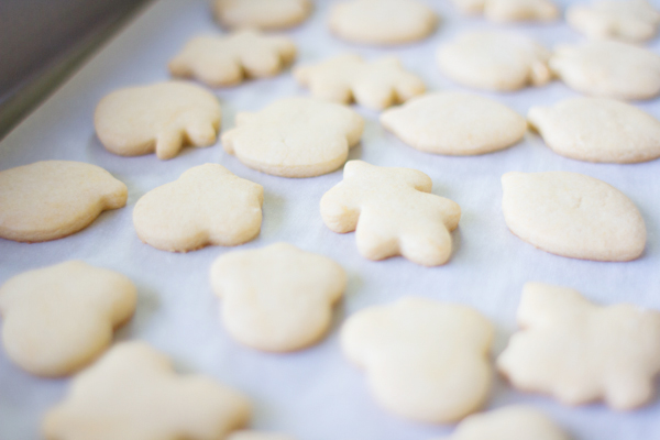 Cookies on a pan