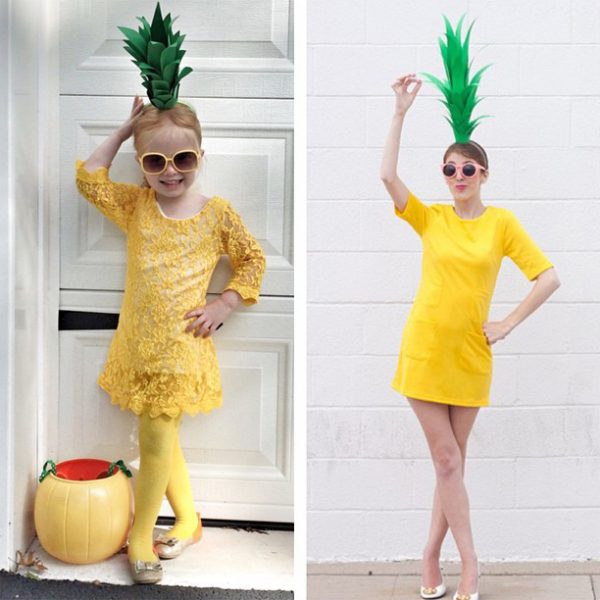 DIY Pineapple Costume