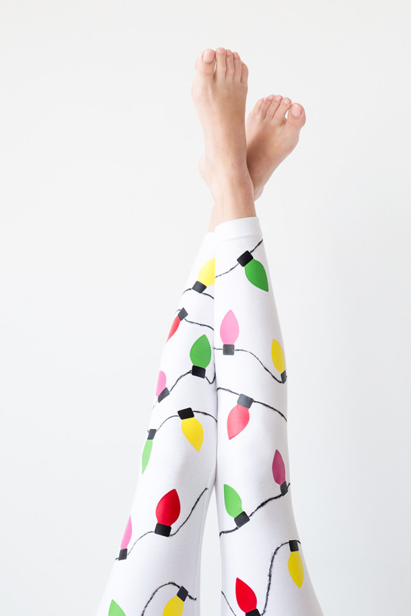 Christmas light sale leggings