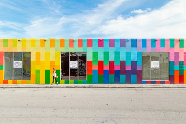 Color Block Wall