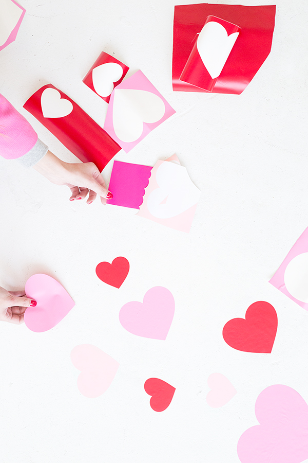 Paper hearts 