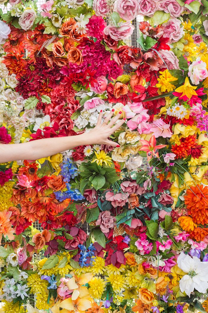 A Wall of Flowers