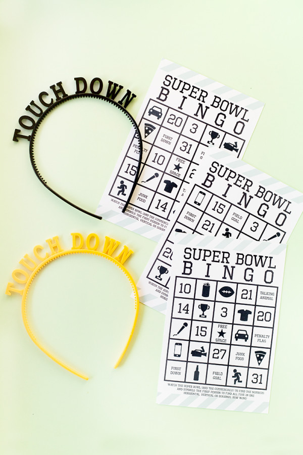 Free Printable Super Bowl Bingo