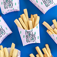 Fries Before Guys (Free Printable!) Valentines