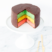 It’s Tradition! Italian Rainbow Cookie Cake