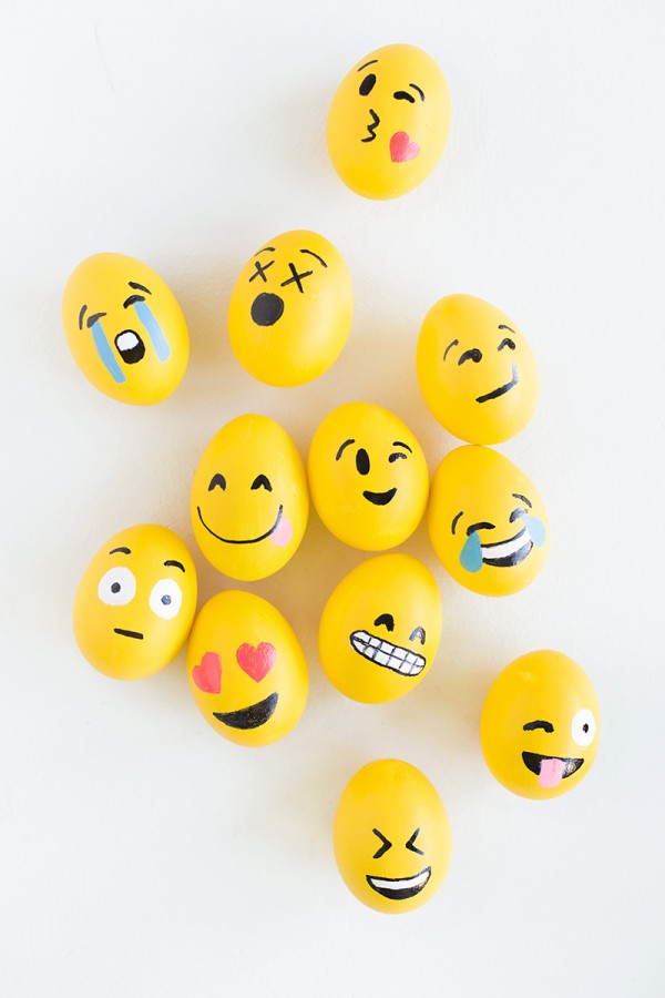 DIY Emoji Easter Eggs