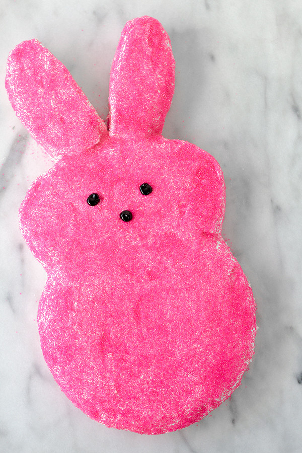 DIY Giant Easter Peep Cake