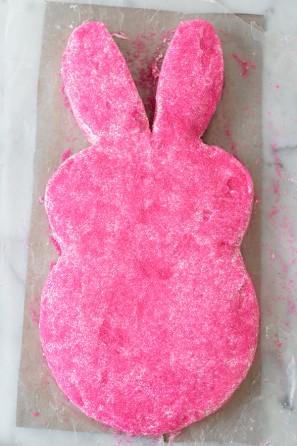 Pink bunny cake 