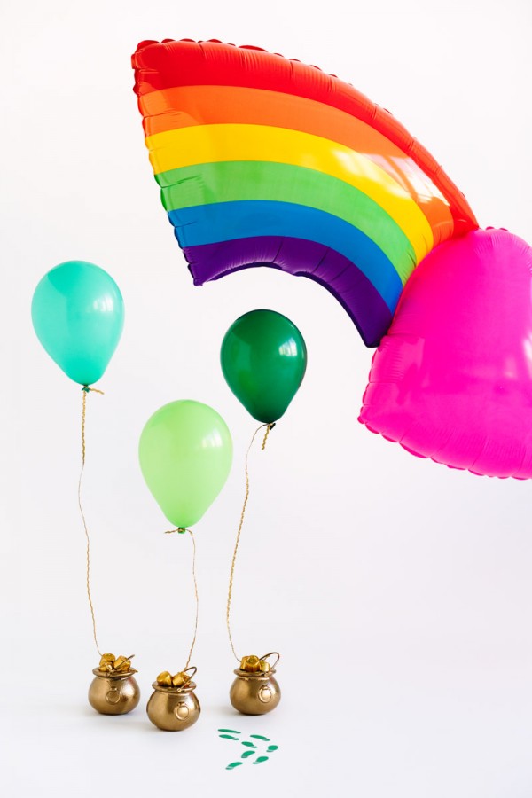 DIY Pot of Gold Balloon Surprise