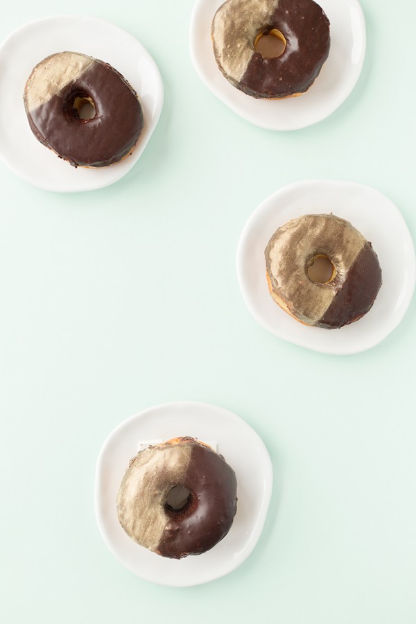 Gold Dipped Donuts