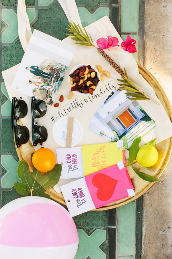 Palm Springs Wedding Welcome Bag