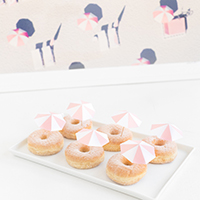 DIY Pink Umbrella Donuts (+ A Gray Malin Giveaway!)
