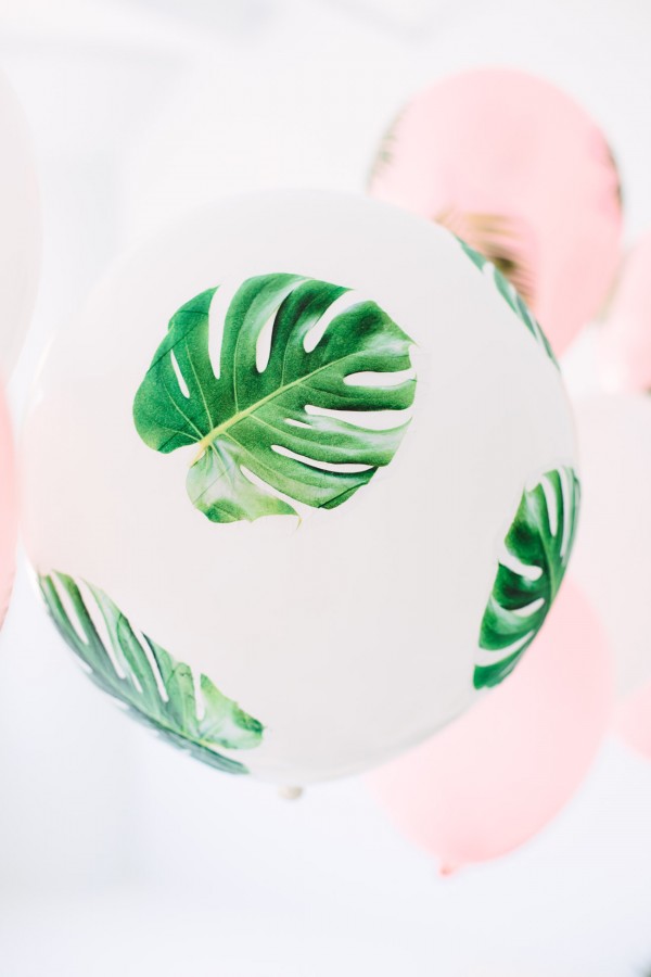 DIY Palm Leaf Balloons