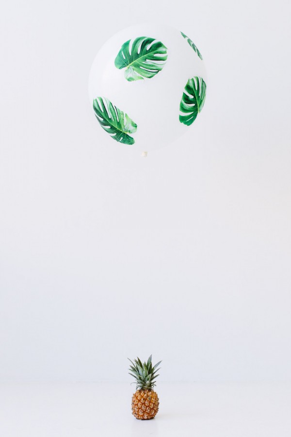 DIY Palm Leaf Balloons