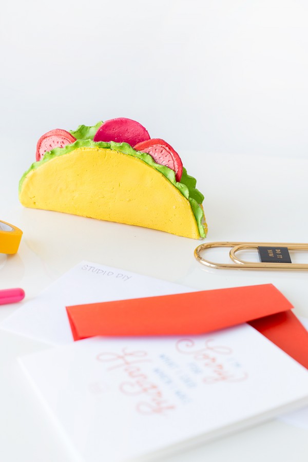 DIY Taco Letter Holder