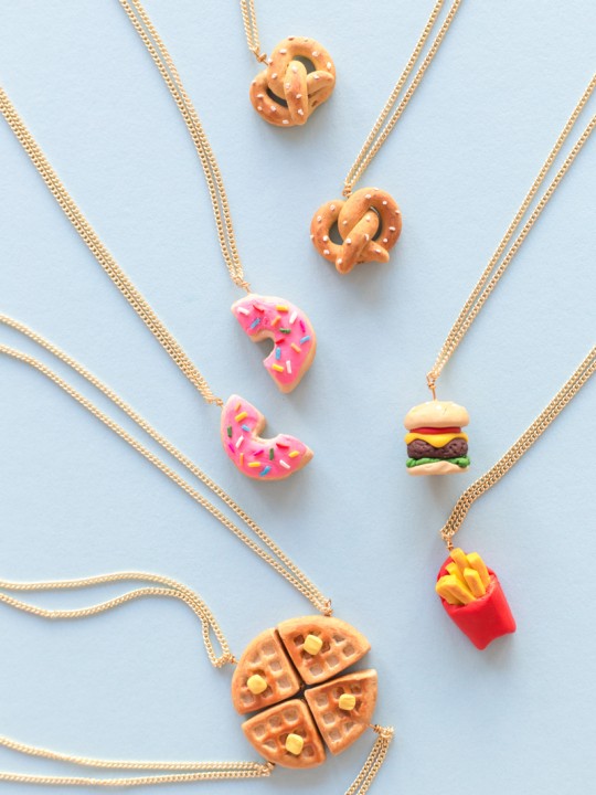 DIY Foodie Friendship Necklaces (+ A Giveaway!)