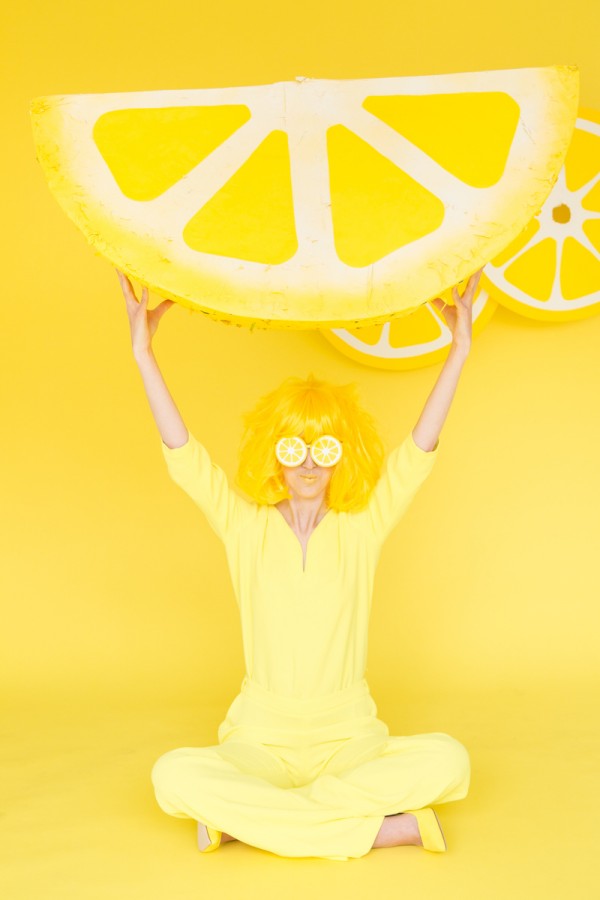 DIY Lemon Wedge Piñata