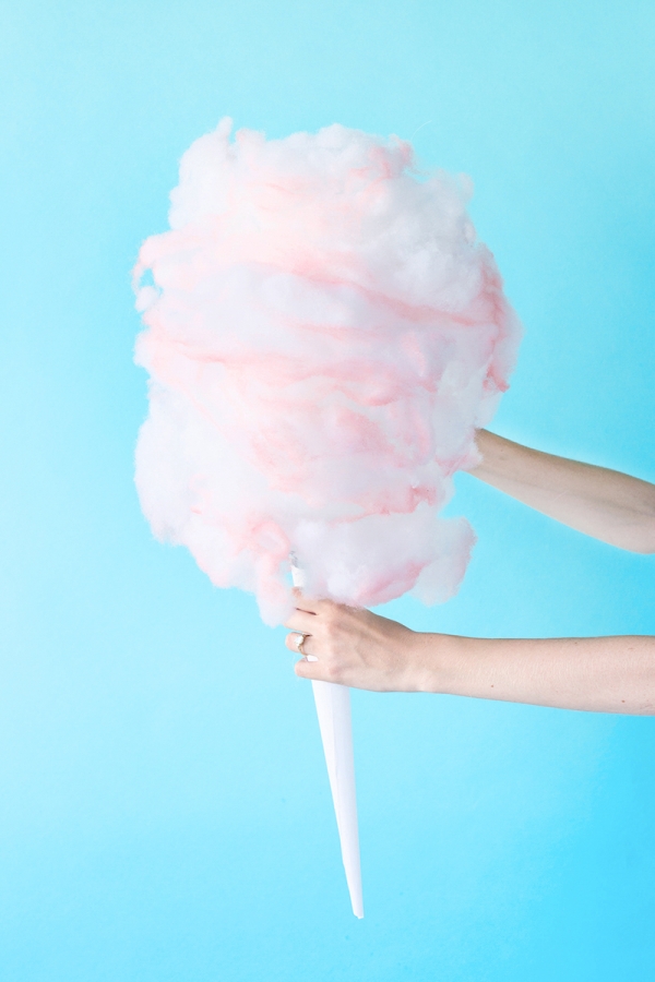 Easy to Make [DIY] Fake Cotton Candy 