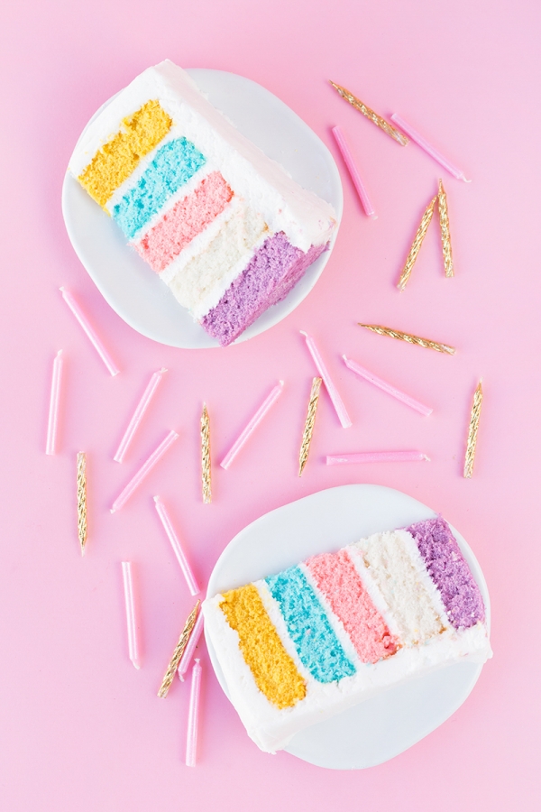 Color Block Cake