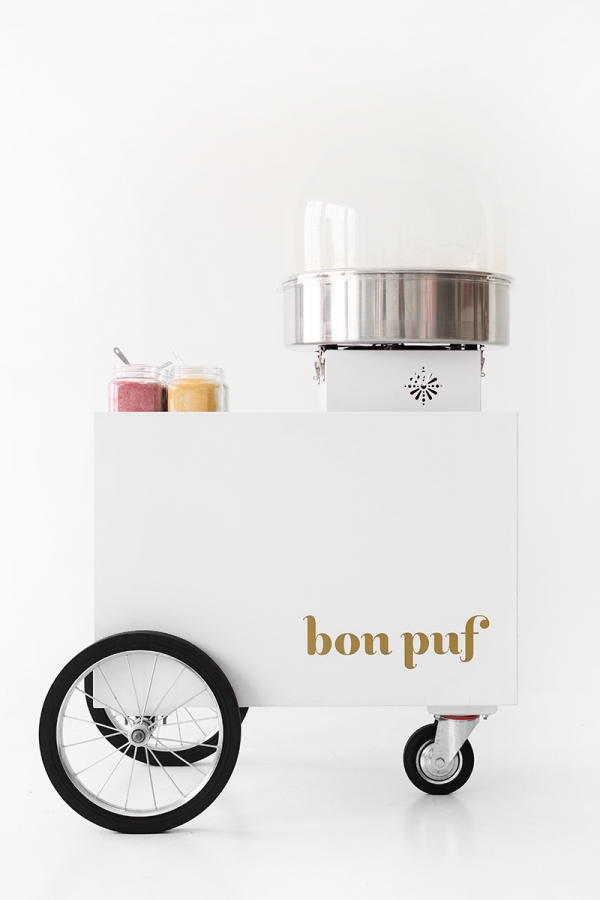 Bon Puf Cotton Candy Cart