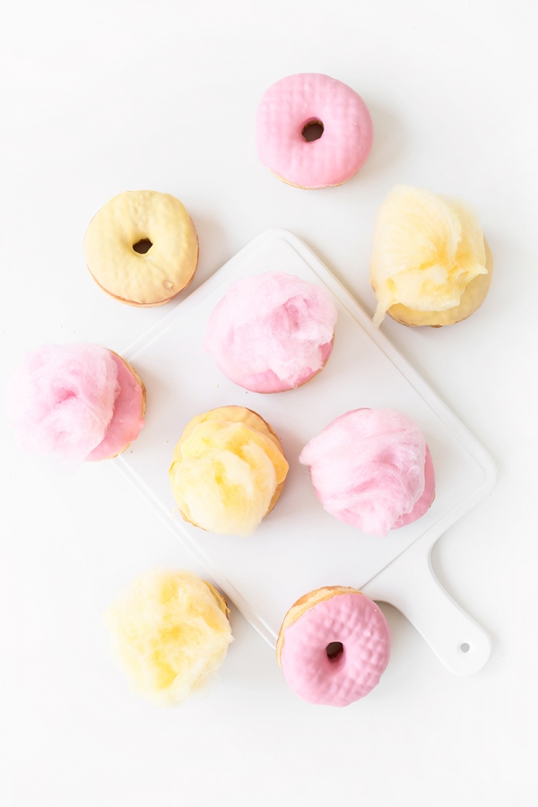 Donuts on a tray