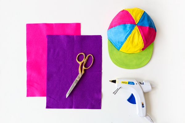 Colorful craft materials