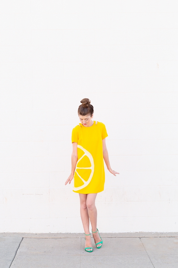 DIY Orange Slice Costume