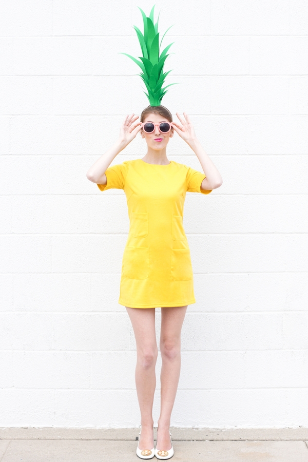 DIY Pineapple Costume