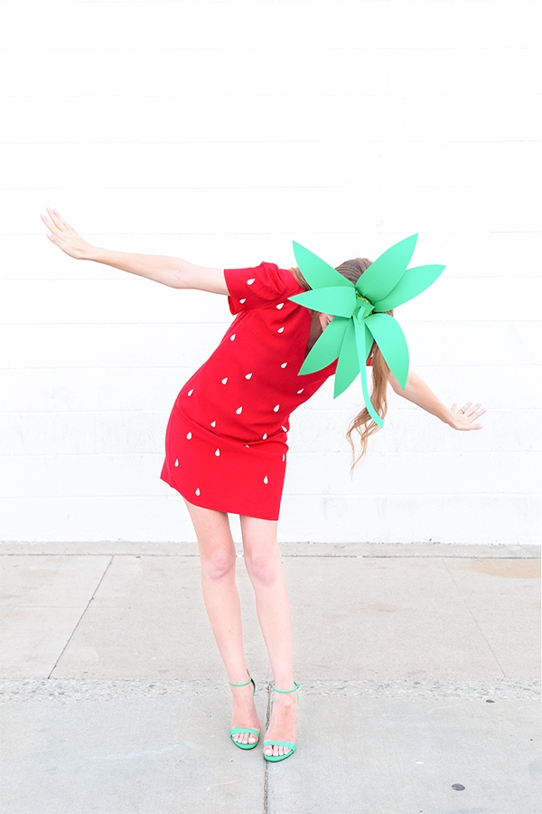 DIY Strawberry Costume