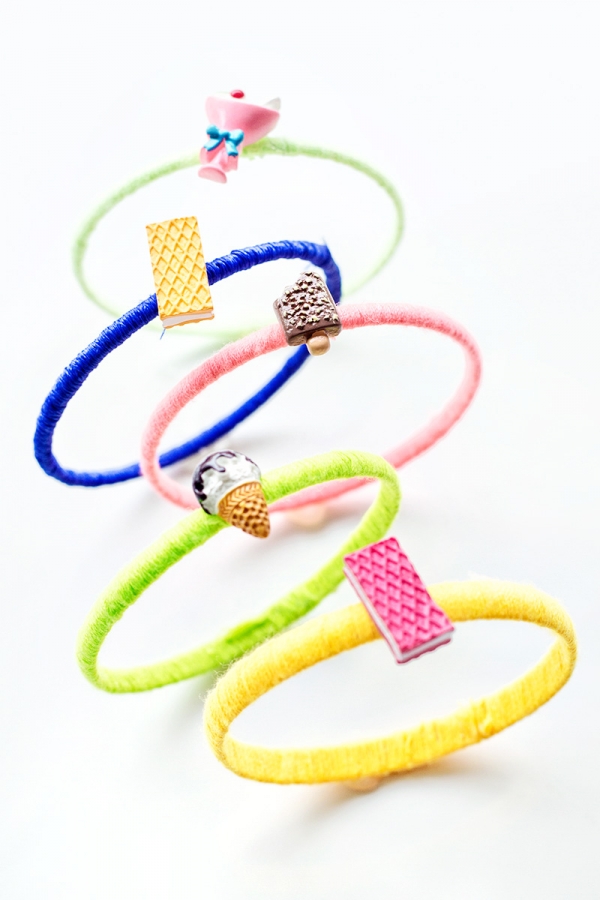 Colorful bracelets