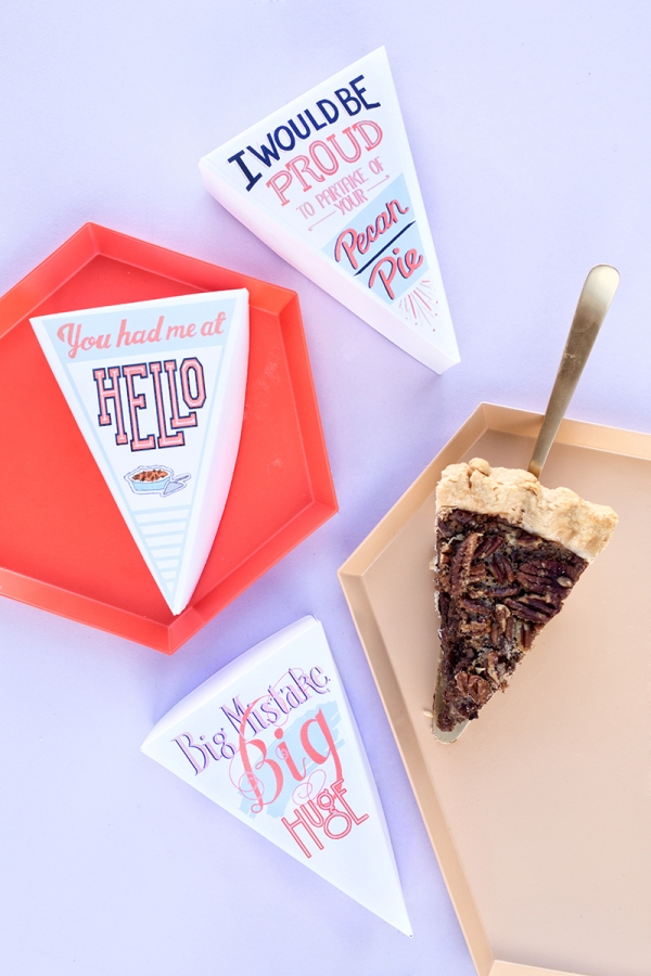 you had me at hello leftover pie labels a pecan pie recipe studio diy