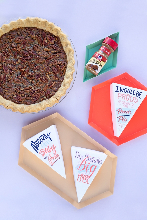 Leftover Pie Labels Inspired by Your Fave Romantic Comedies!