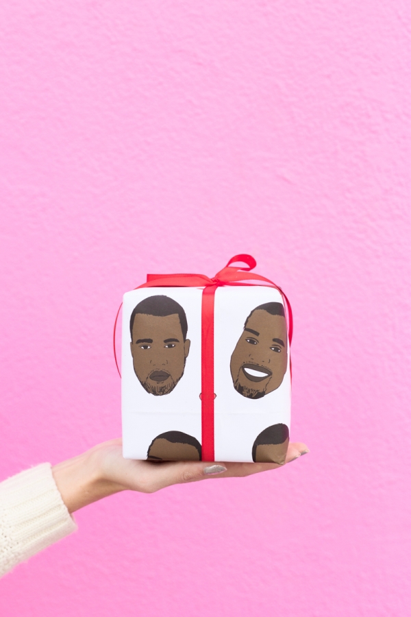 Kanye Wrapping Paper | studiodiy.com