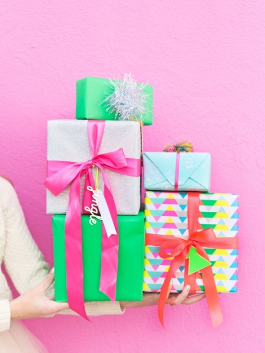Four Awesome Holiday Gift Wrap Pairings
