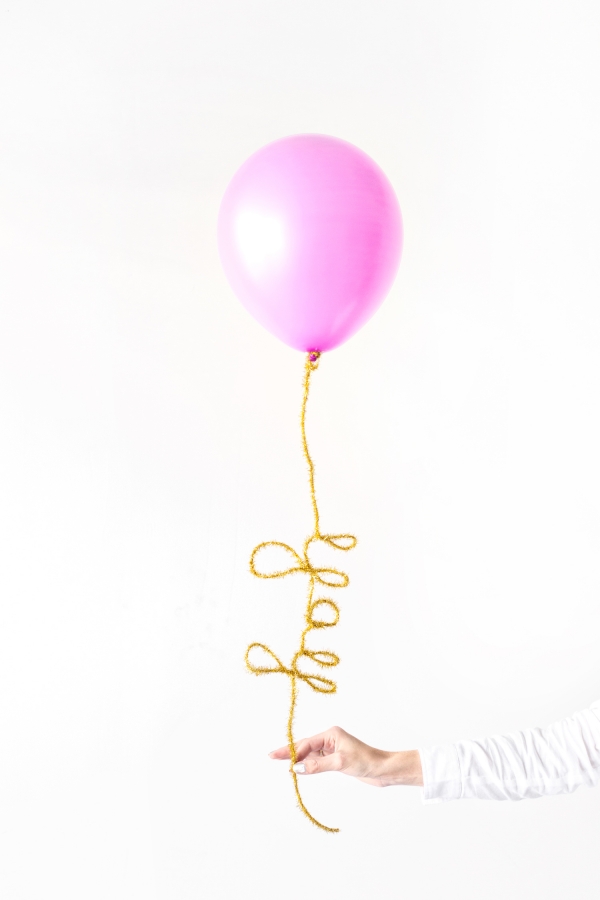DIY Bendable Balloon Tails | studiodiy.com