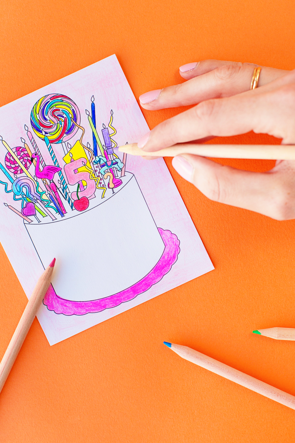 Free Printable Coloring Postcards Studio DIY