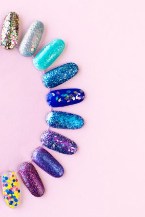How To Remove Glitter Nail Polish (+ Our 30 Favorite Glitter Polishes ...