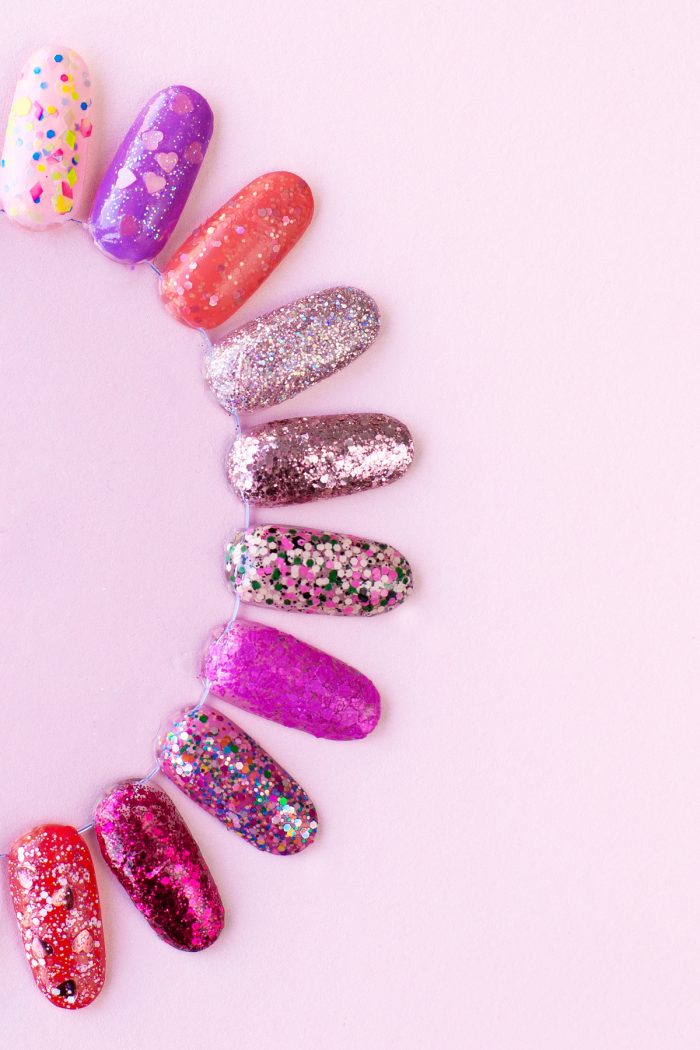 How To Remove Glitter Nail Polish (+ Our 30 Favorite Glitter Polishes ...