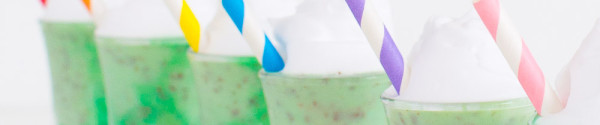 Creme De Menthe Ice Cream Shots