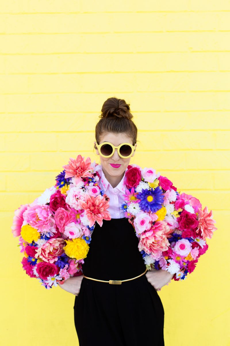 Diy Faux Flower Coat - Studio Diy